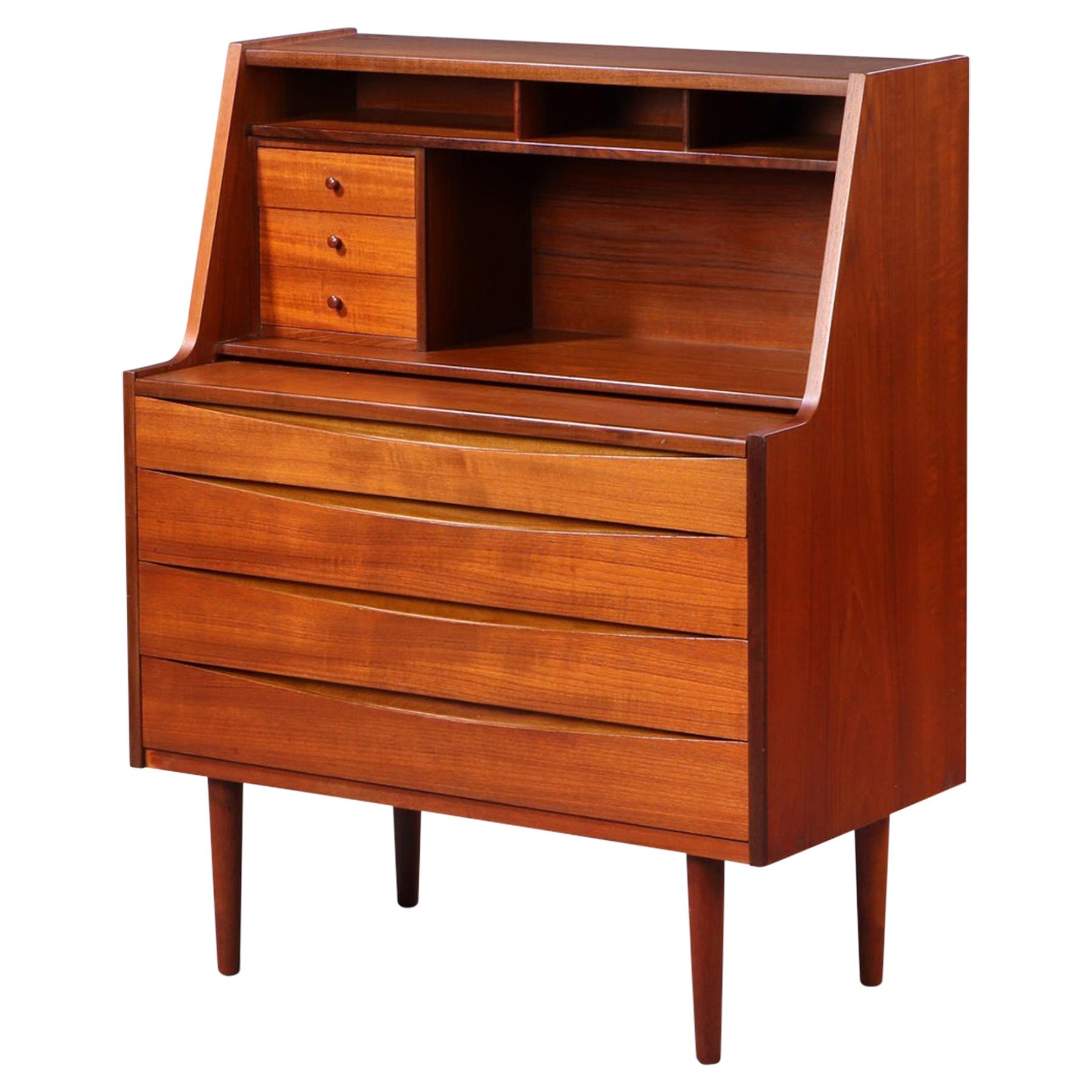 Danish Modern Secretary / Vanity in Teak