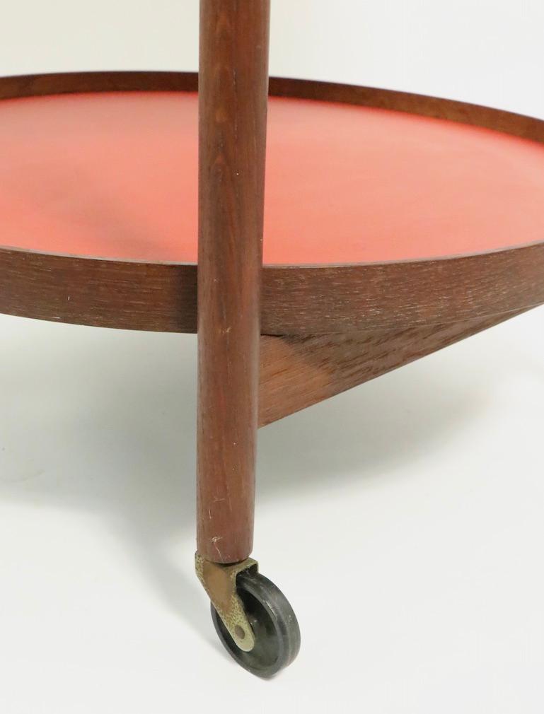 20th Century Danish Modern Serving Cart by Hans Bolling for Torben Orskov