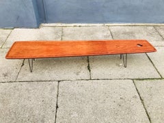 Danish Modern Serving Tray or Plant Stand in Teak, 1950s