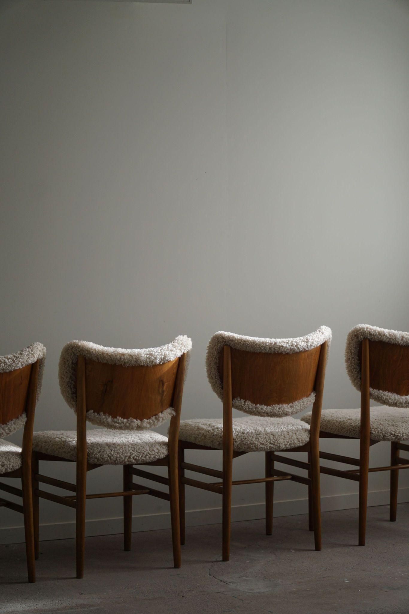 Mid-Century Modern Danish Modern, Set of 6 