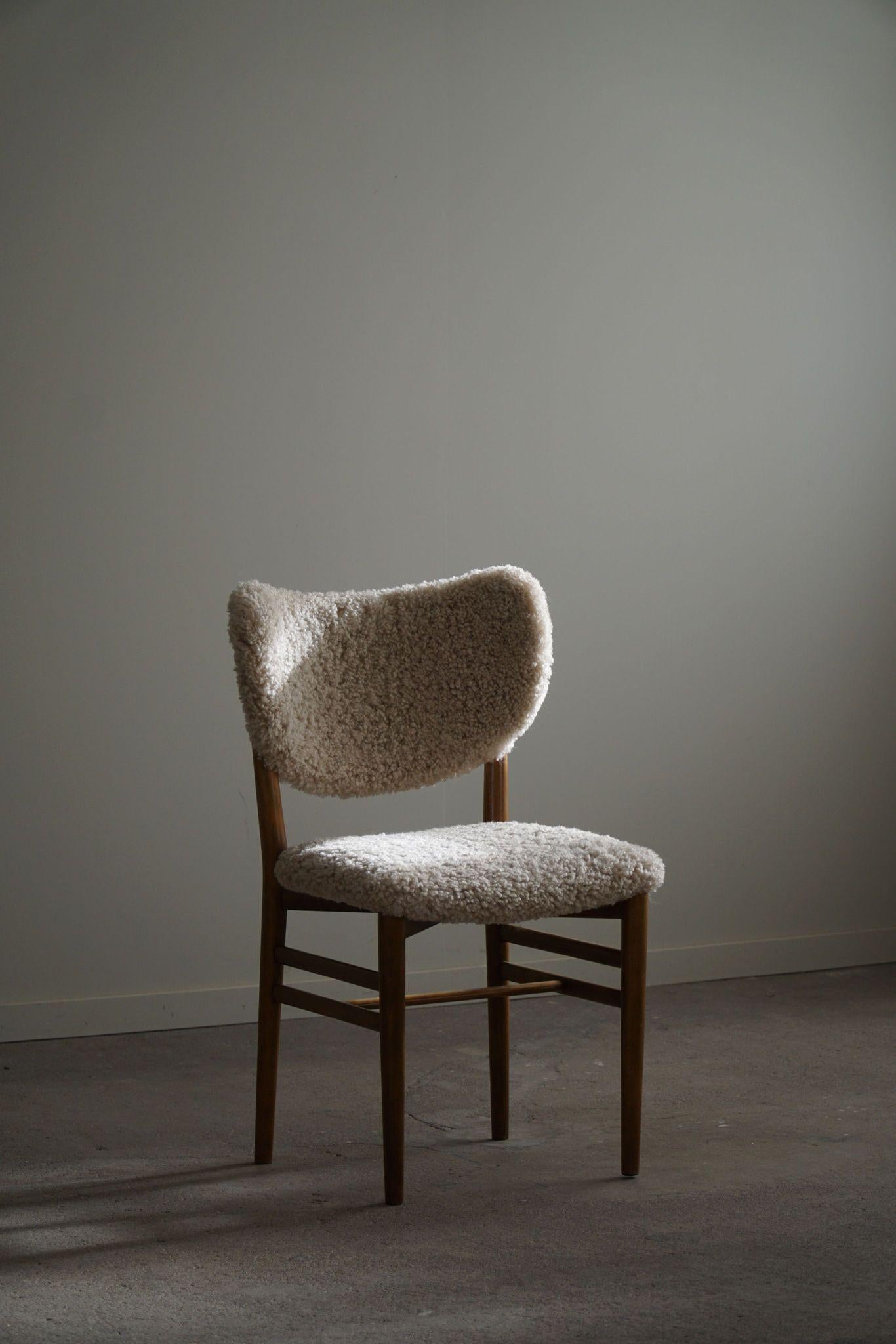 Lambskin Danish Modern, Set of 6 