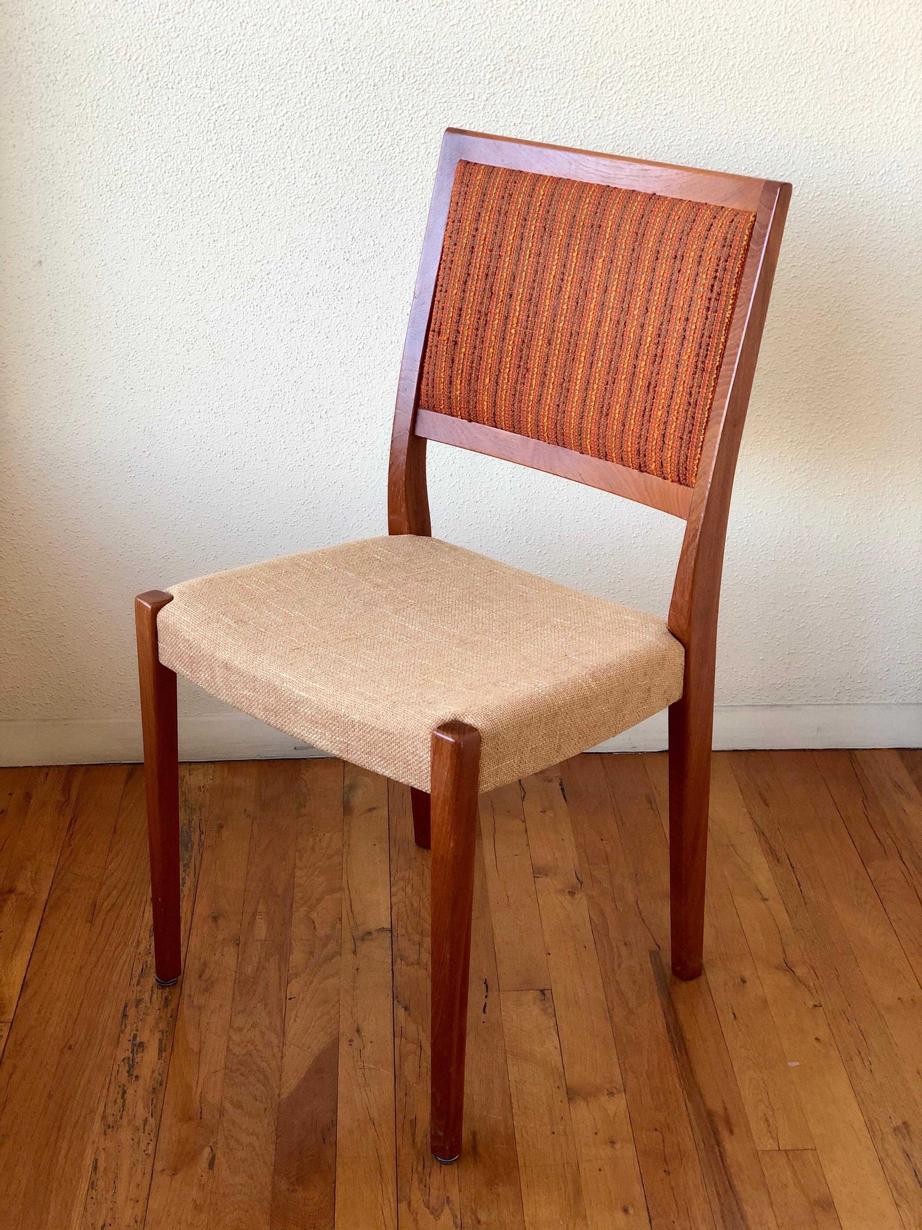 20th Century Danish Modern Set of 6 Svegards Markaryd Teak Dining Chairs