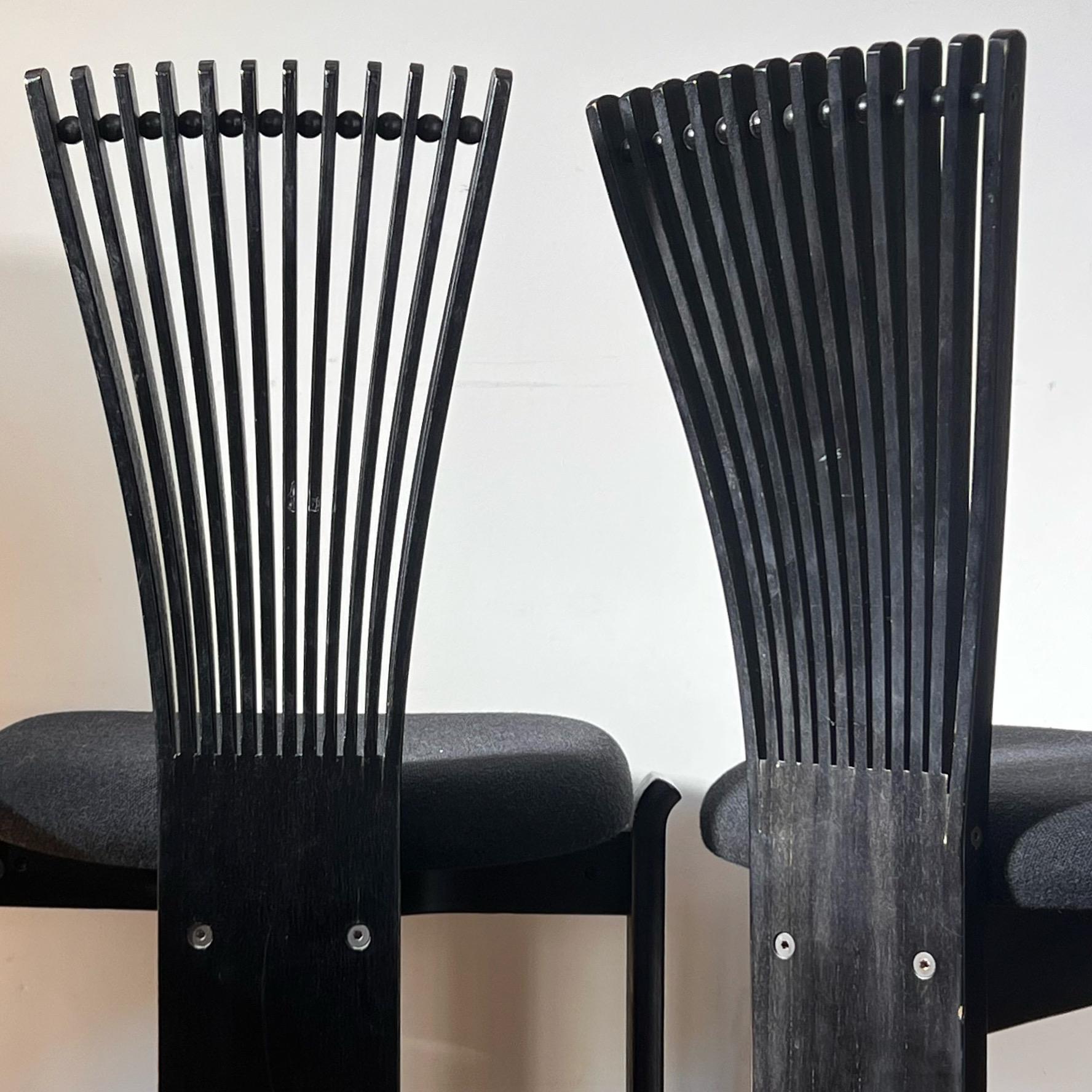 Danish Modern Set of 6 Torstein Nilsen for Westnofa Dining Chairs, 1970s 6