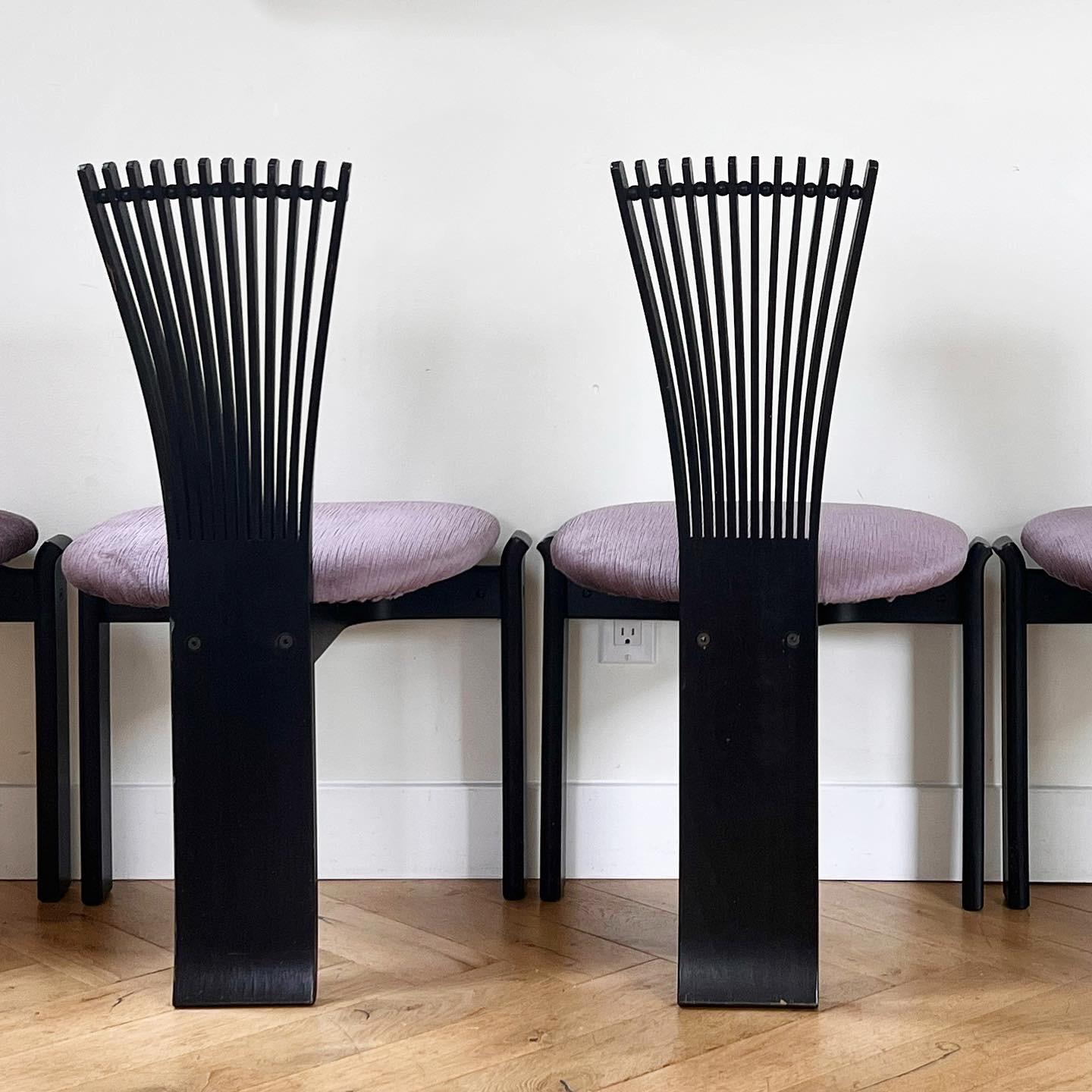 Danish Modern Set of 6 Torstein Nilsen for Westnofa Dining Chairs, 1970s 11