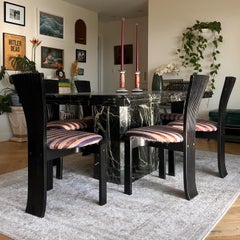 Danish Modern Set of 6 Torstein Nilsen for Westnofa Dining Chairs, 1970s