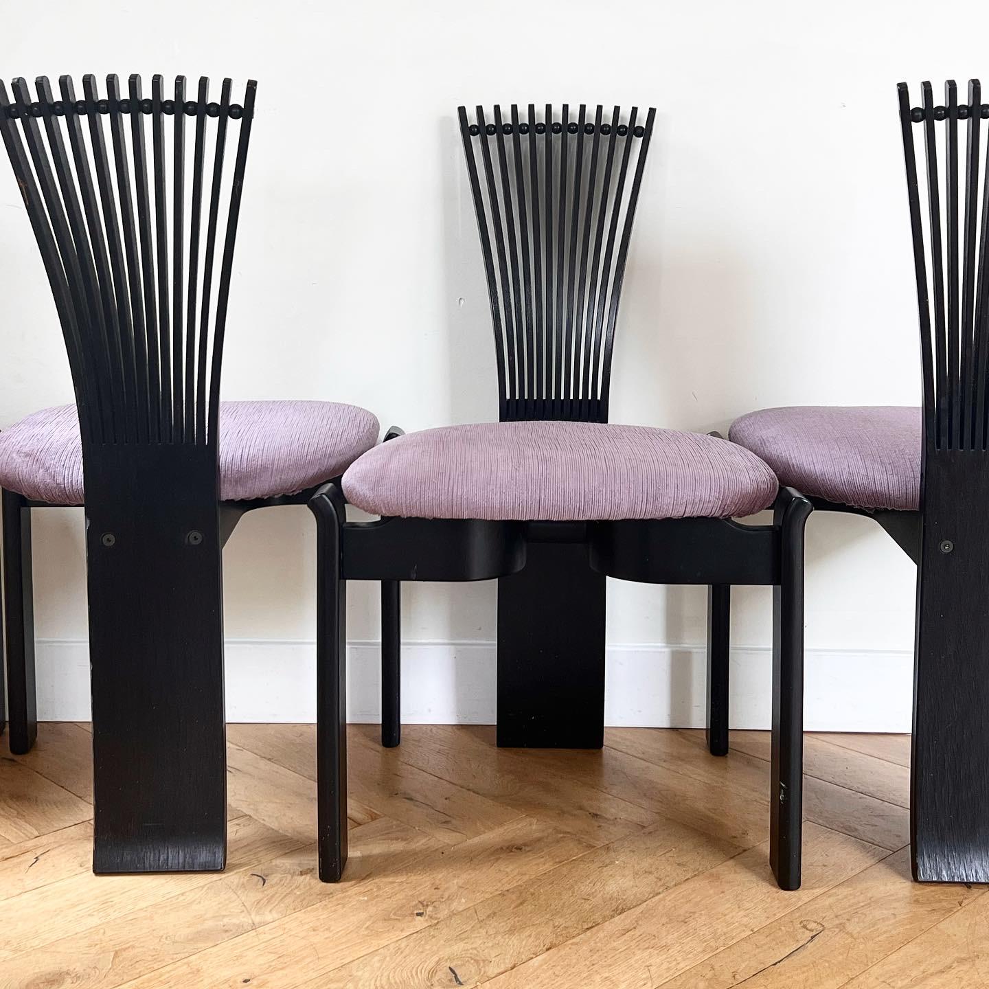 Danish Modern Set of 6 Torstein Nilsen for Westnofa Dining Chairs, 1970s 1
