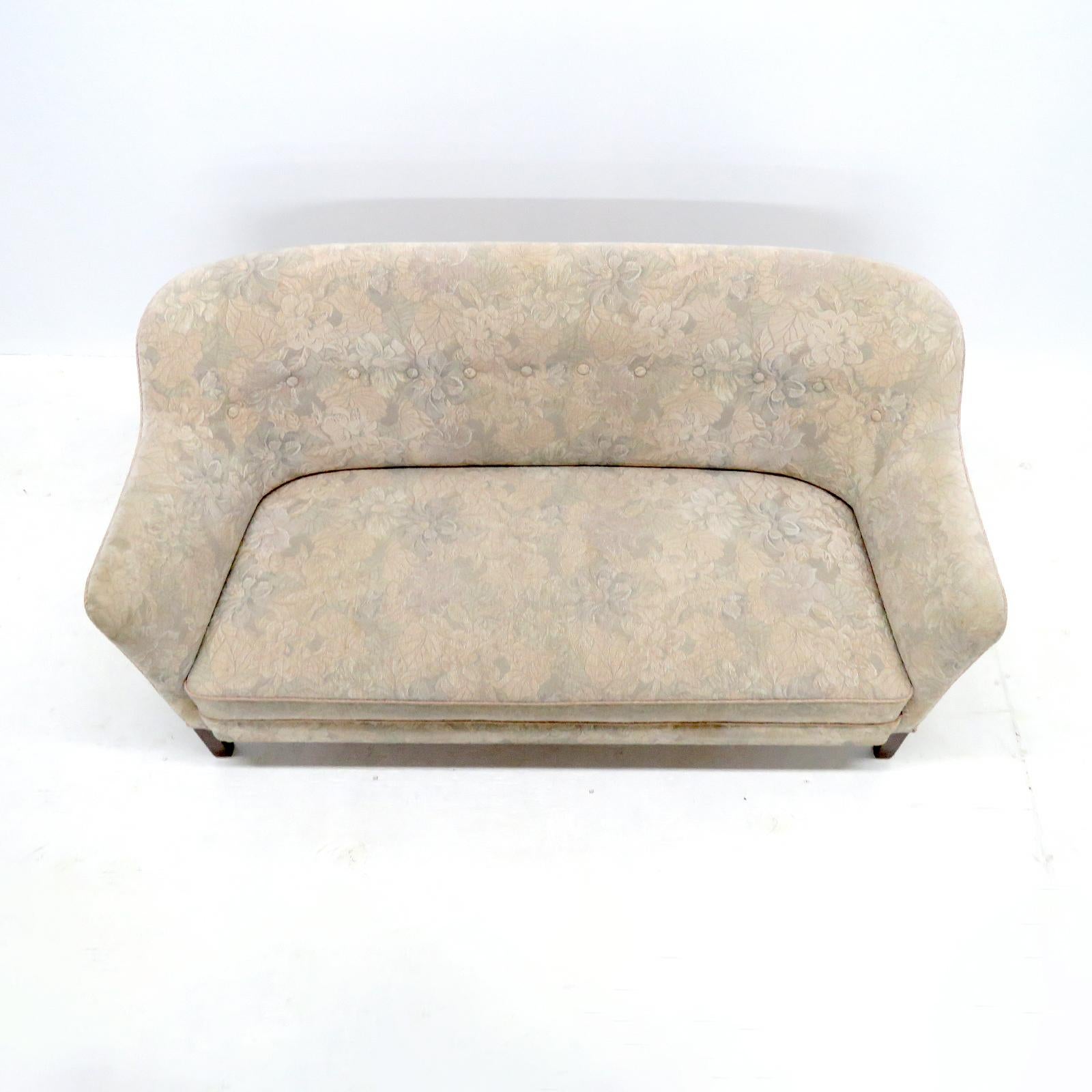 Scandinave moderne Settee danoise moderne, 1940 en vente