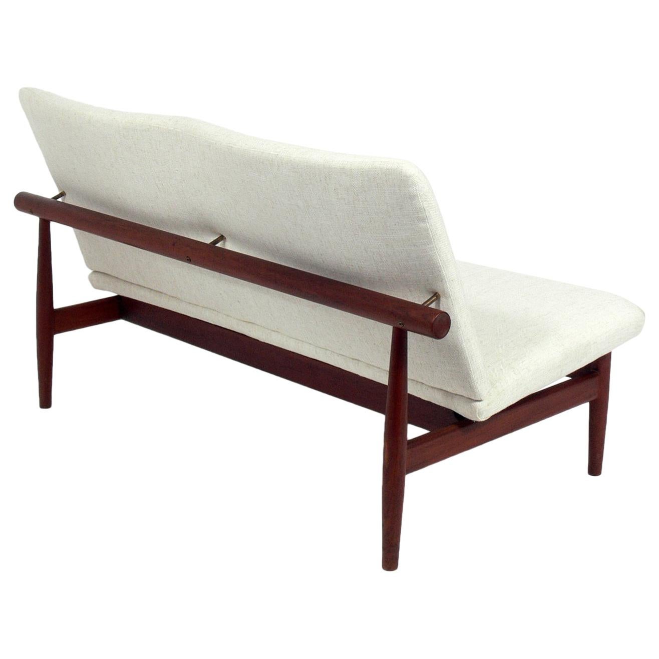 Danish Modern Settee by Finn Juhl