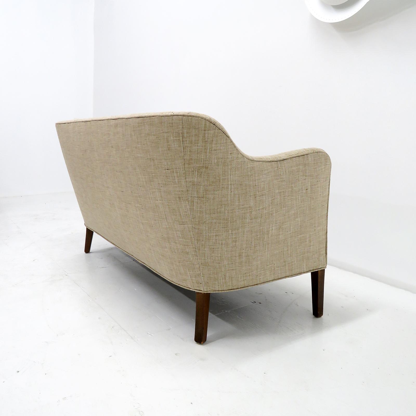Mid-20th Century Danish Modern Settee by Jacob Kjaer, 1940