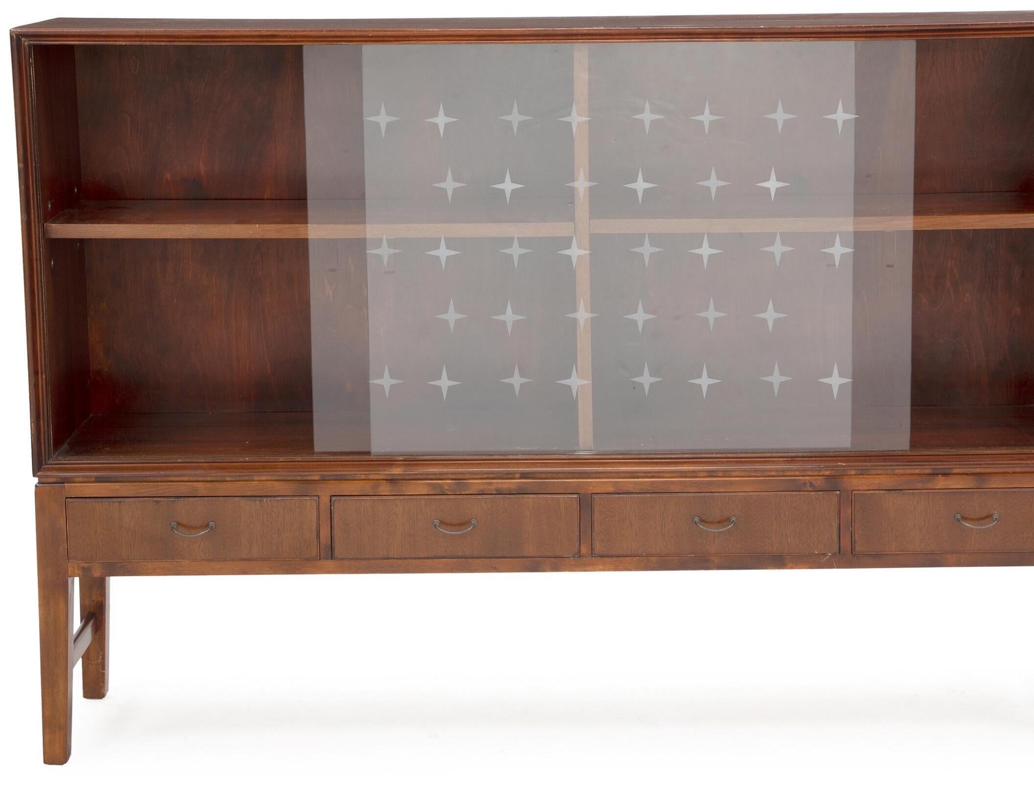 Mid-Century Modern Danish Modern Showcase Cabinet For Sale