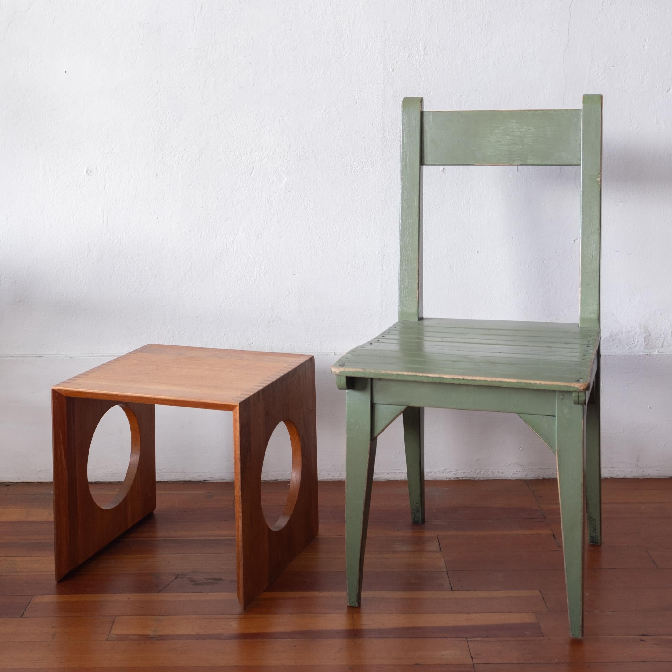 Mid-Century Modern Danish Modern Side Table by Nissen 1960s For Sale