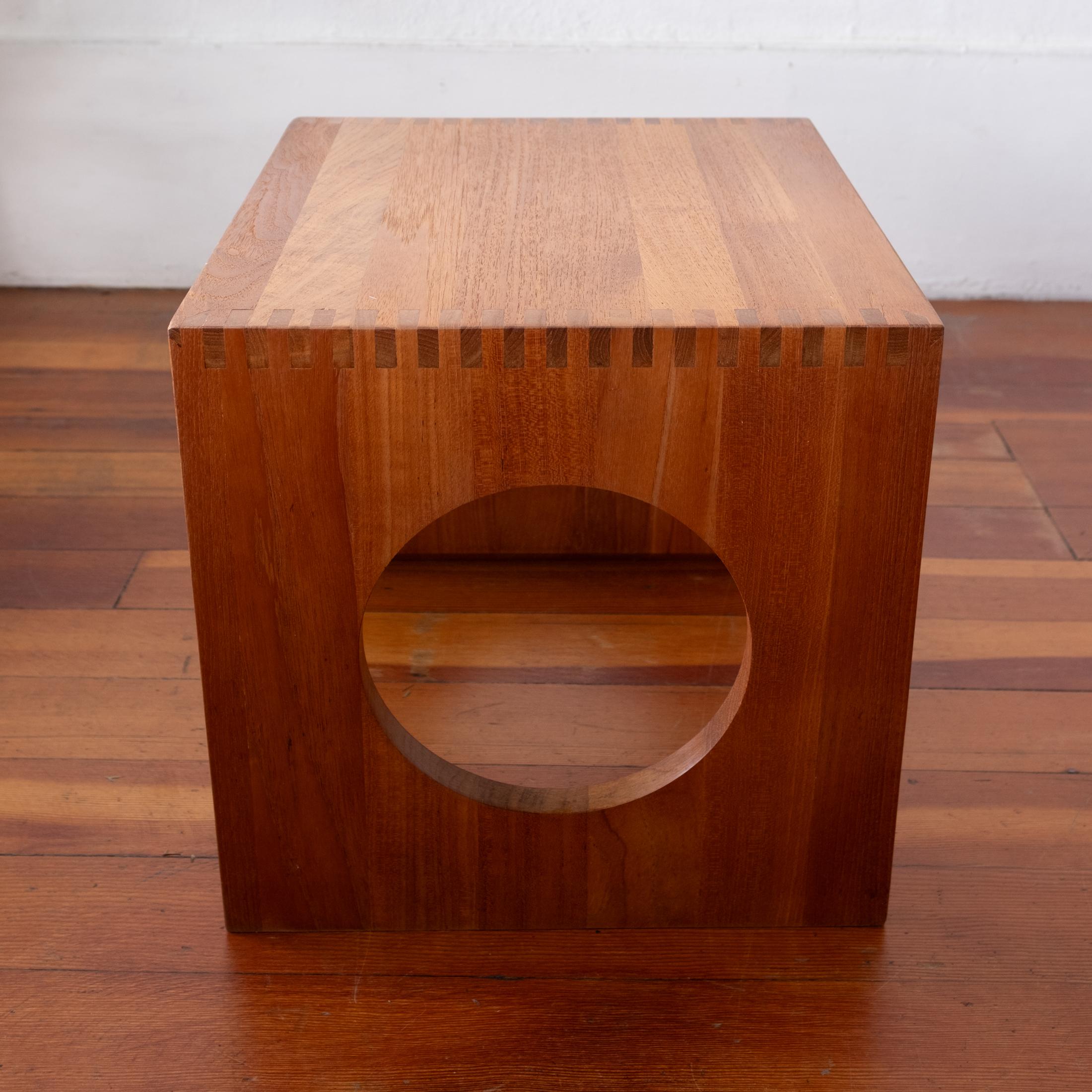 Mid-20th Century Danish Modern Side Table by Nissen 1960s For Sale