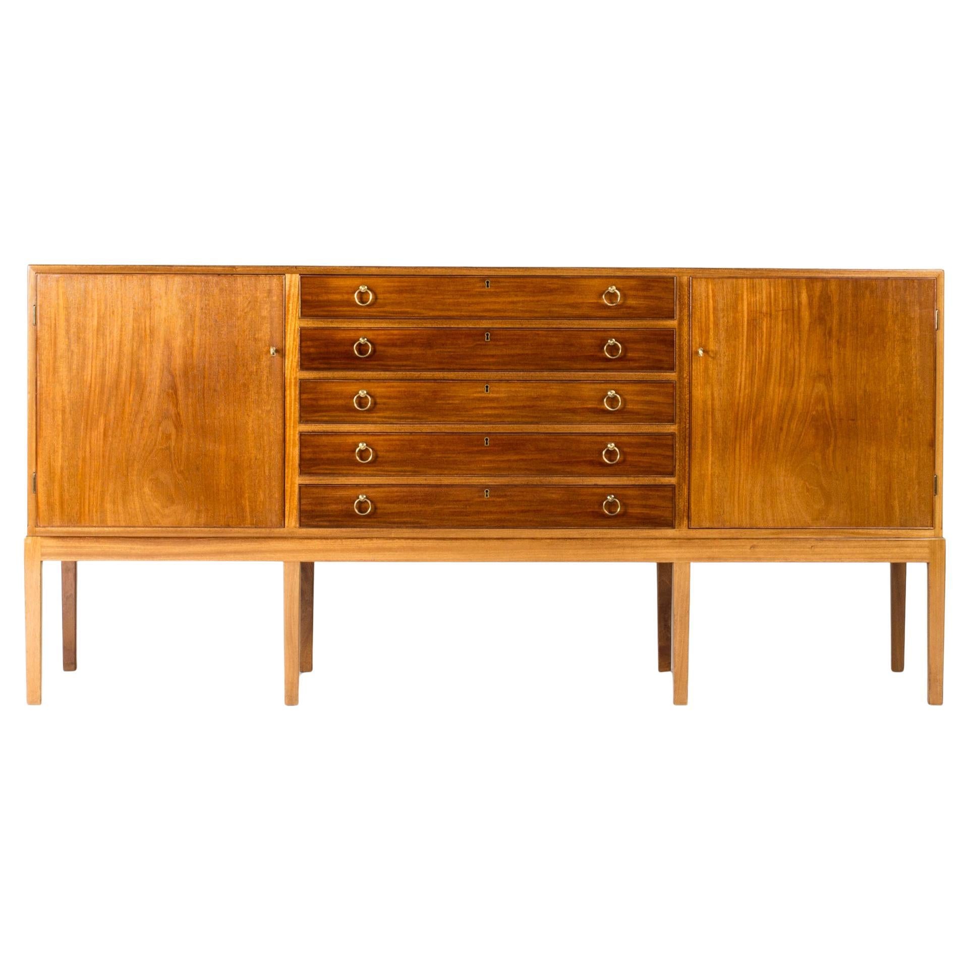 Dänisches Modernes Sideboard von Jacob Kjær, Dänemark, 1940er Jahre