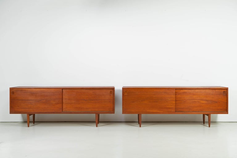 Danish Modern Sideboard by Niels Otto Møller Teak 1960s For Sale 7