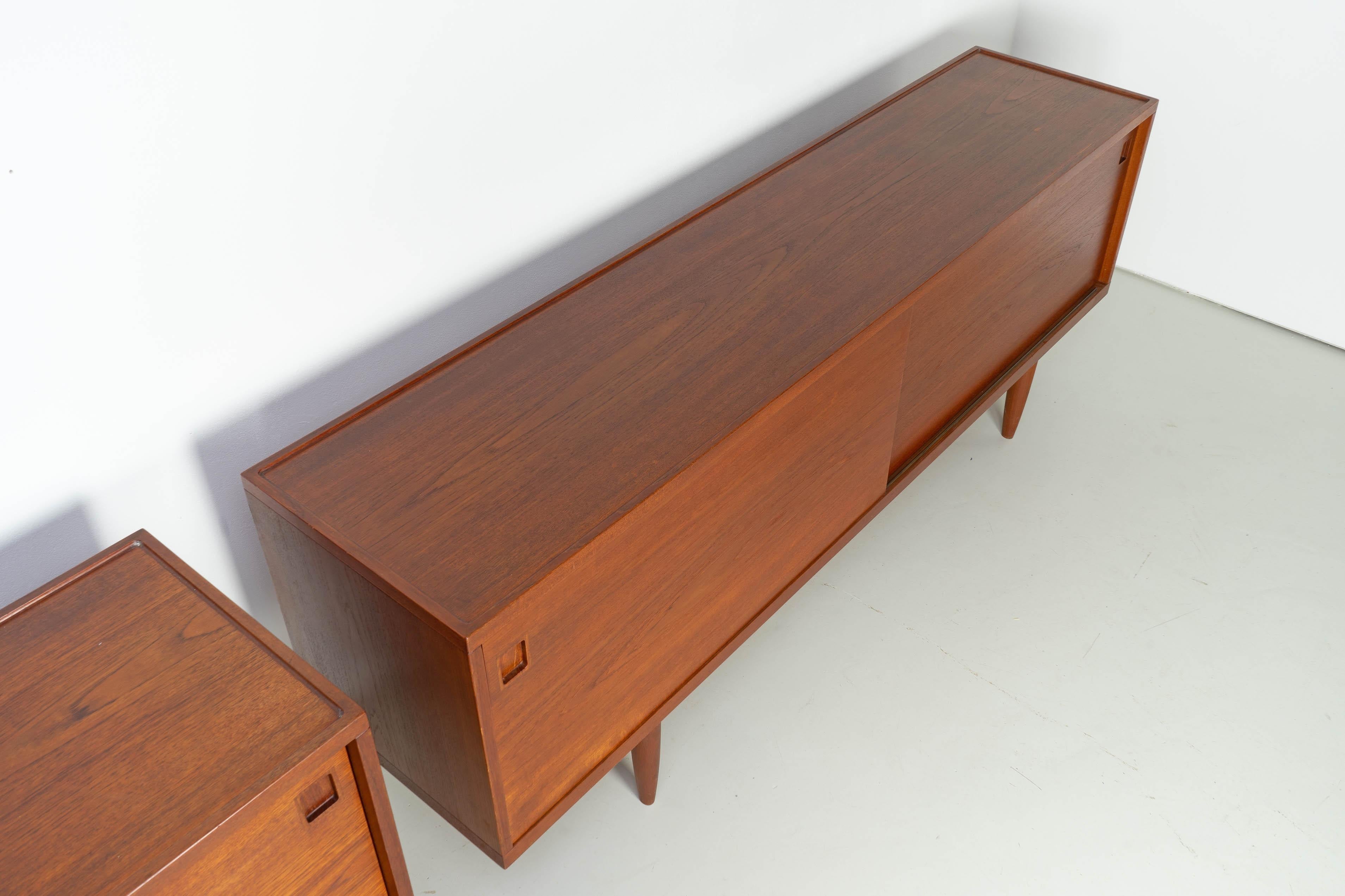 Danish Modern Sideboard by Niels Otto Møller Teak 1960s 9