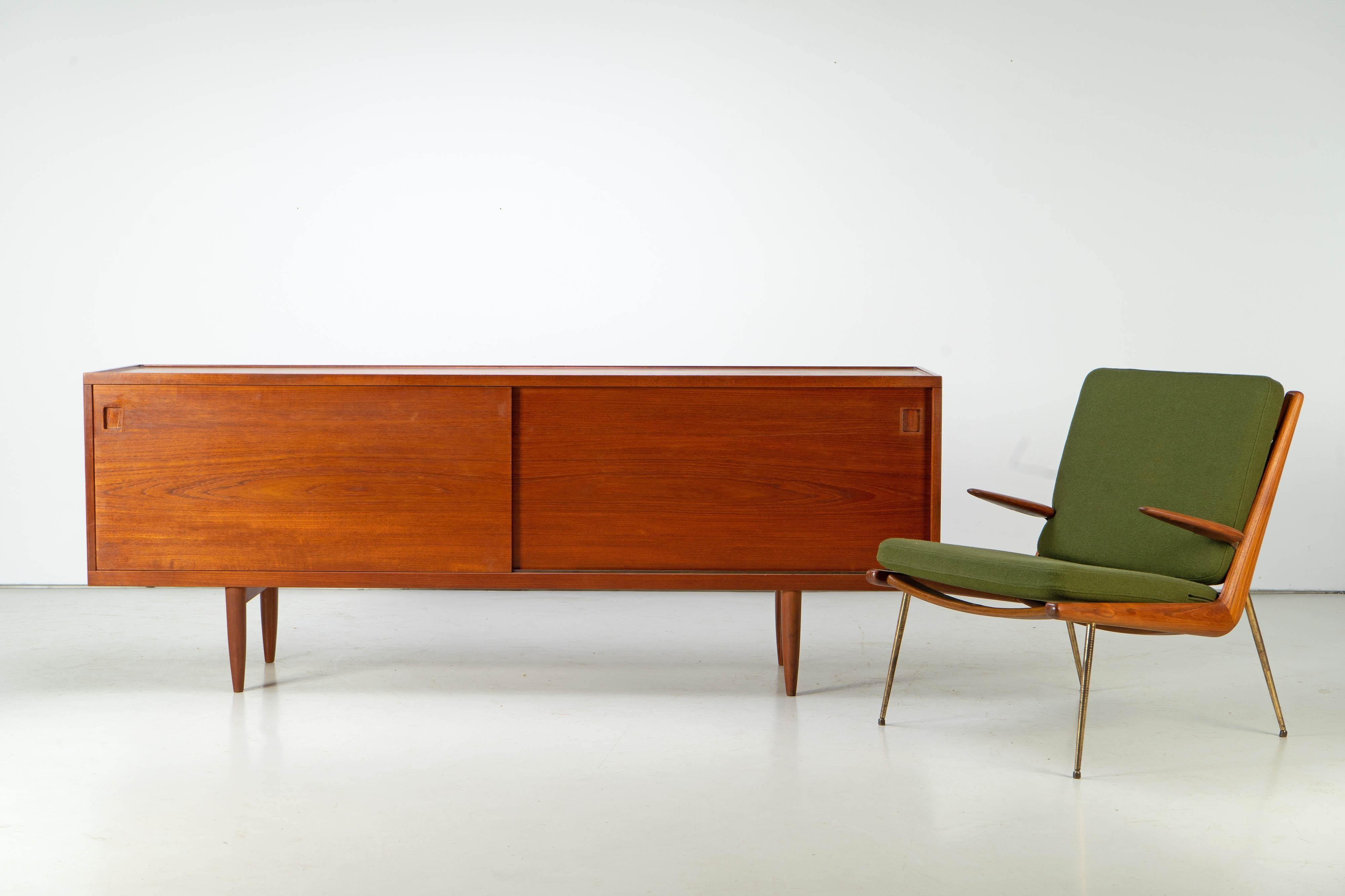 Scandinavian Modern Danish Modern Sideboard by Niels Otto Møller Teak 1960s