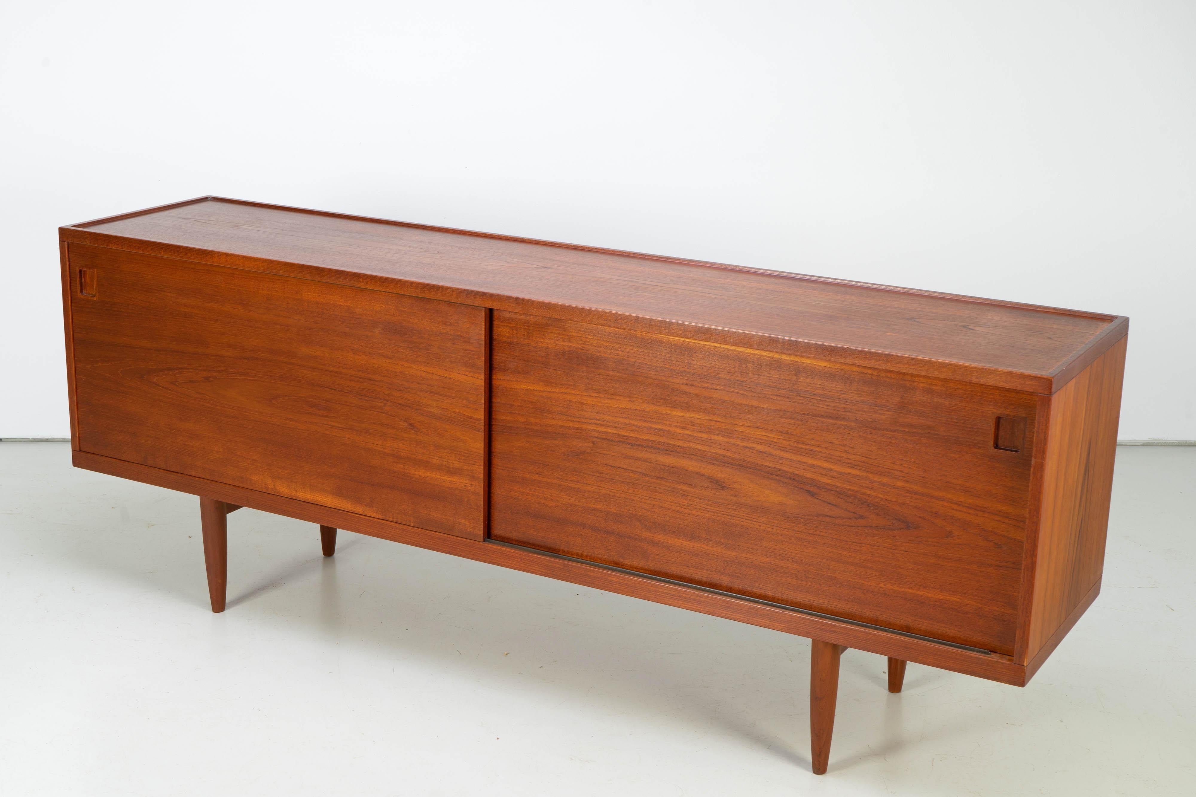 20th Century Danish Modern Sideboard by Niels Otto Møller Teak 1960s