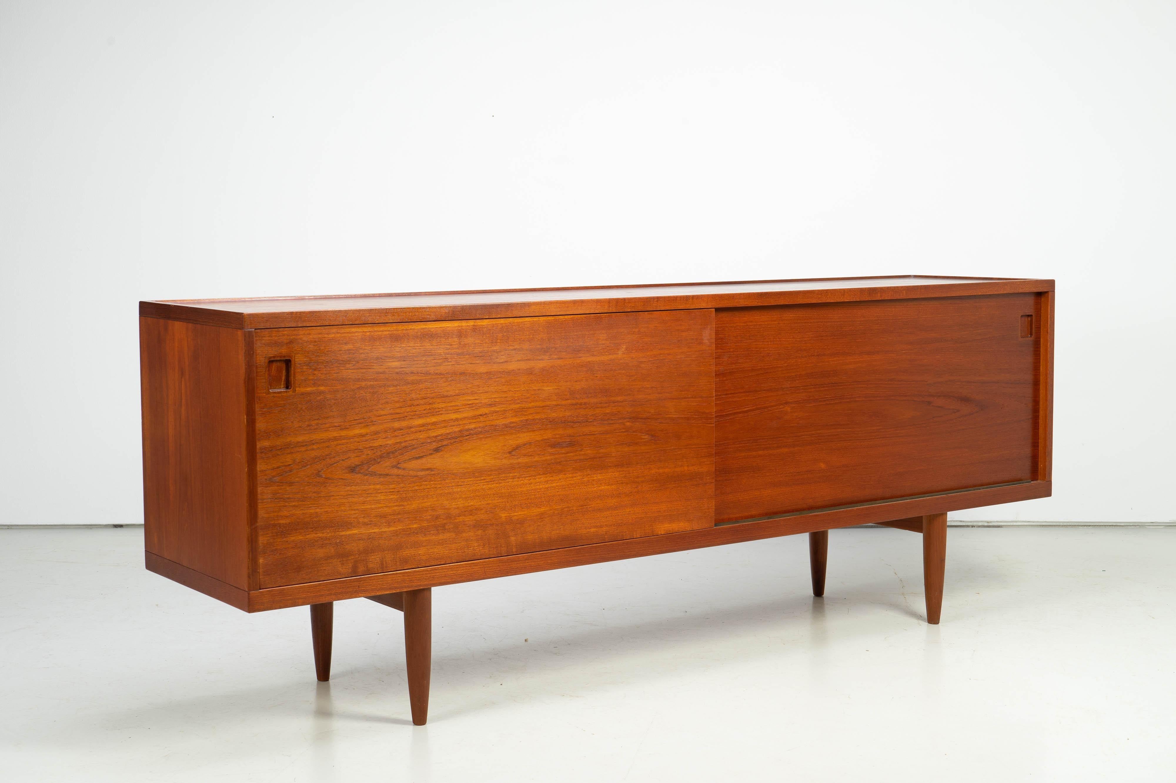 Danish Modern Sideboard by Niels Otto Møller Teak 1960s 3