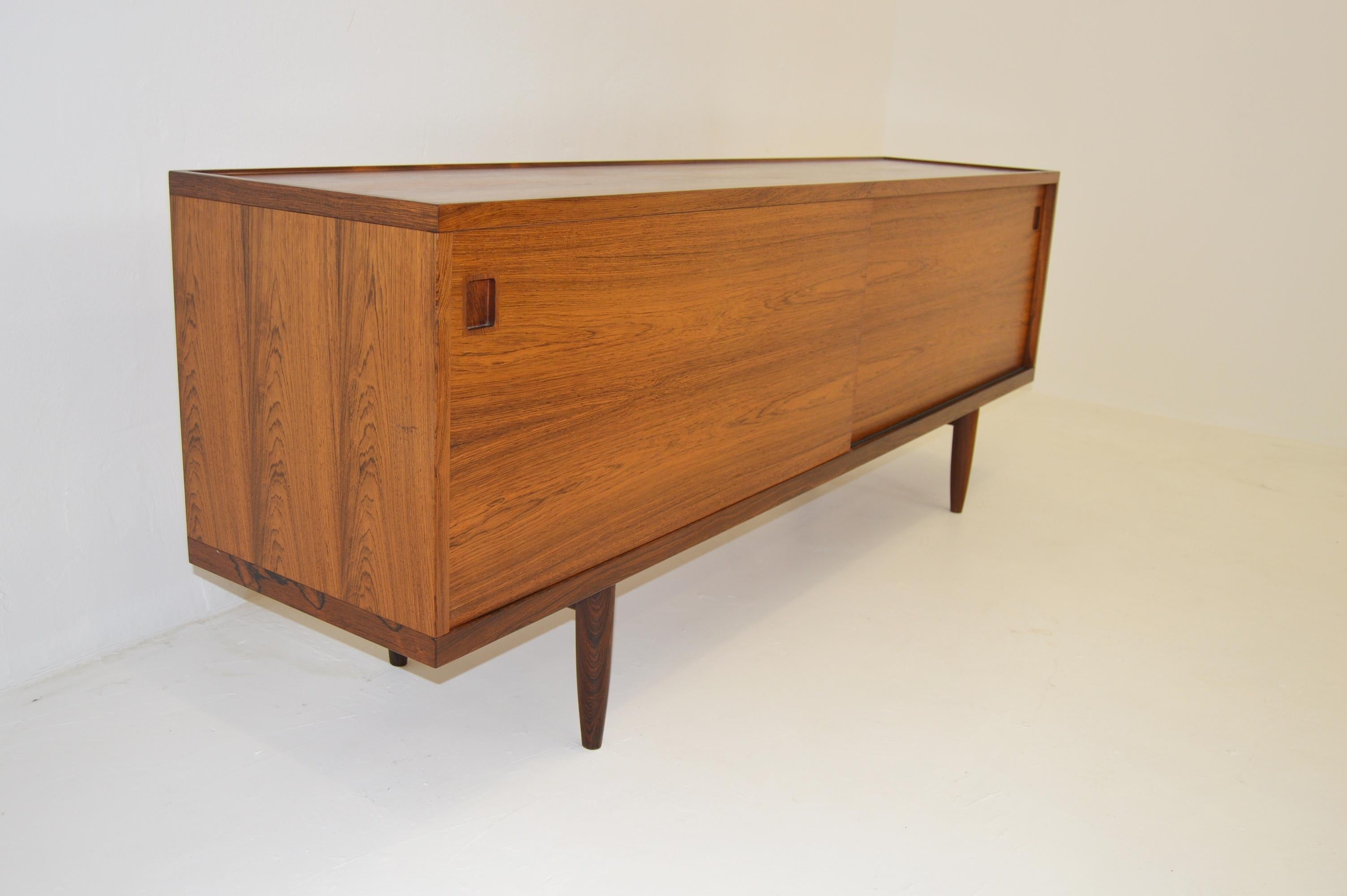 20th Century Danish Modern Sideboard by NO Møller in Rosewood For Sale