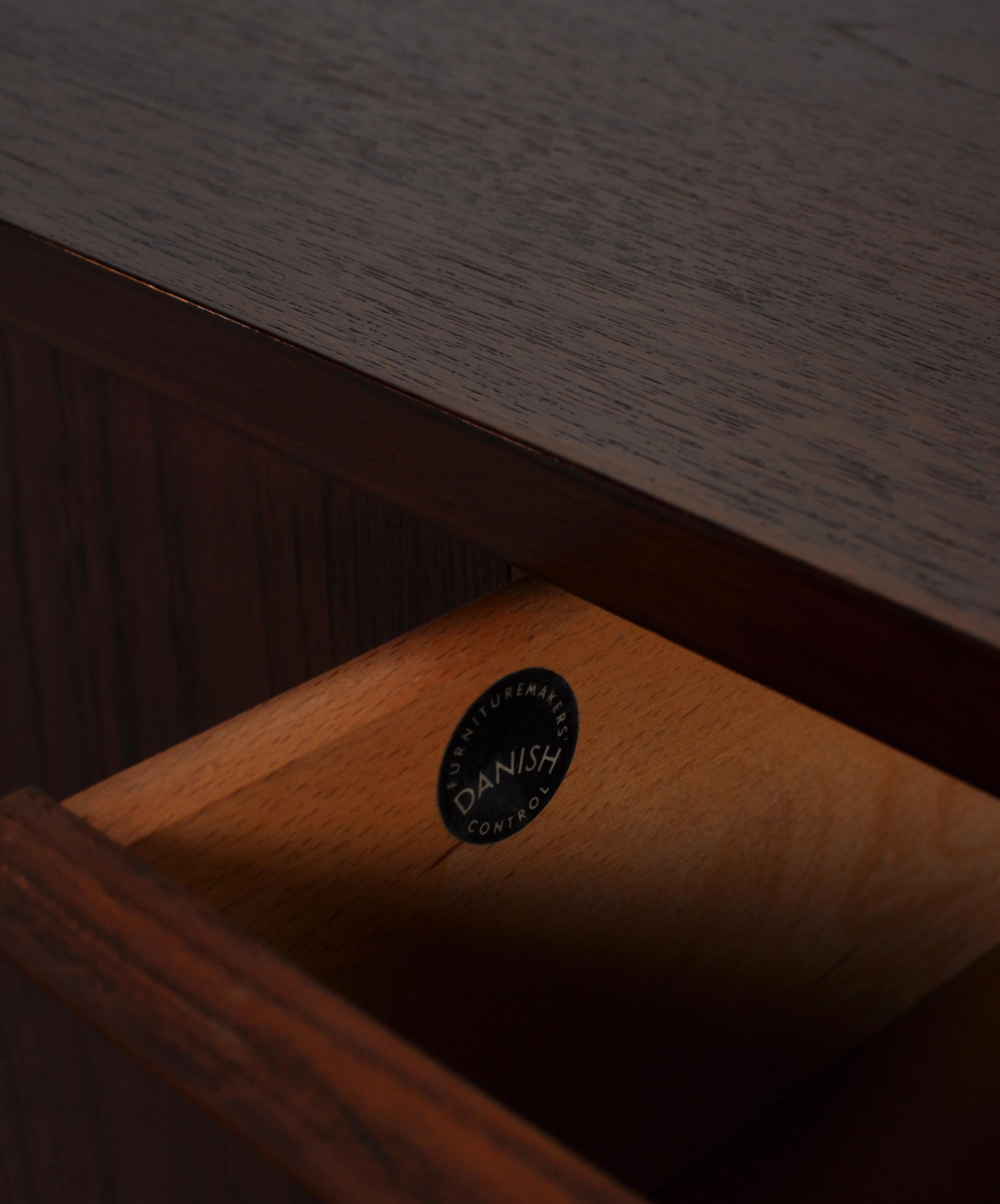 Danish Modern Sideboard in Teakwood by Ejner Larsen & Aksel Bender Madsen, 1950s 7