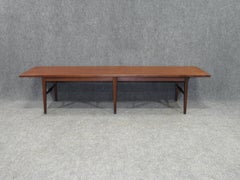 Danish Modern Six-Legged Rosewood Coffee Table