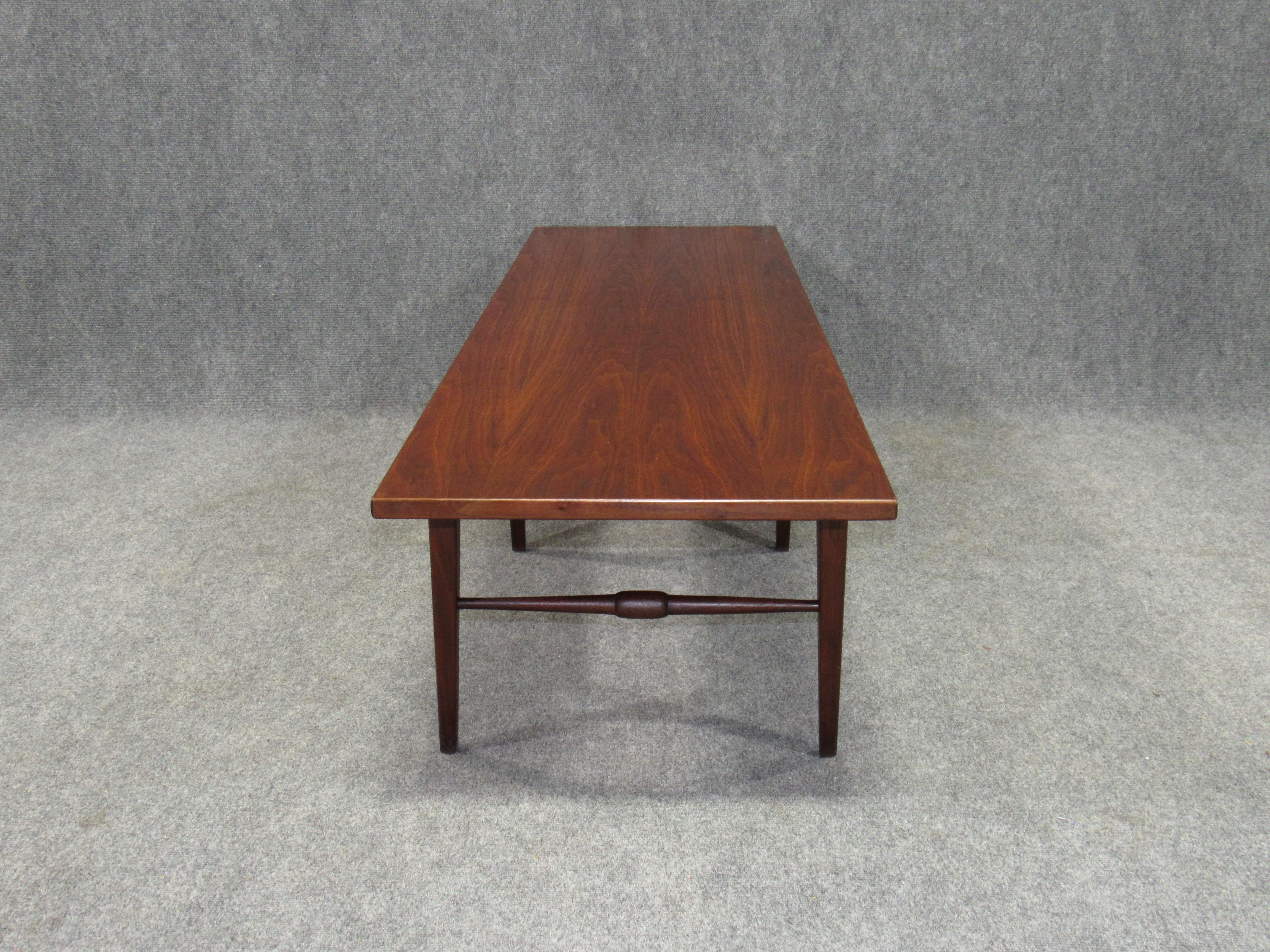 Danish Modern Six-Legged Rosewood Coffee Table For Sale 2