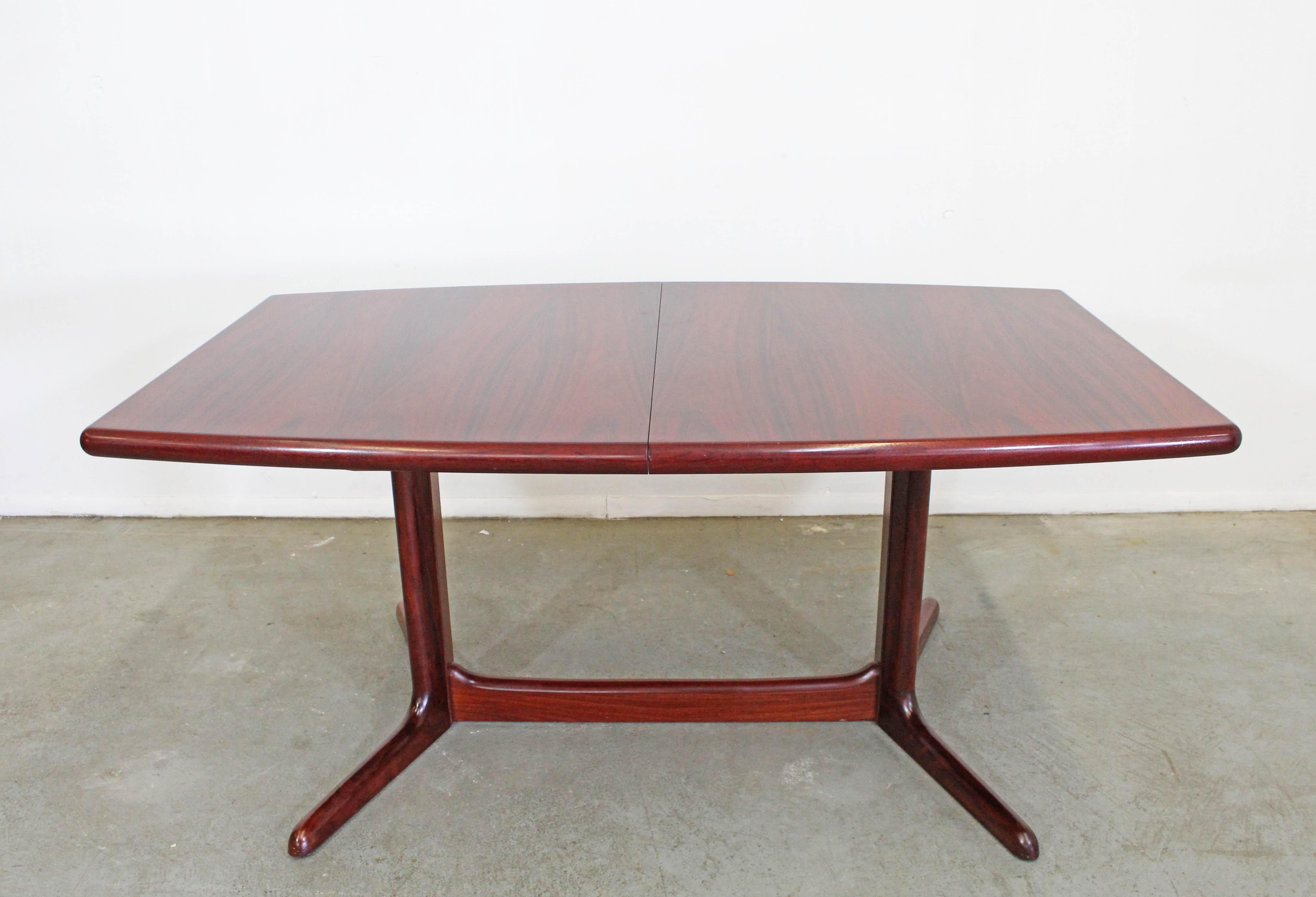 skovby rosewood dining table