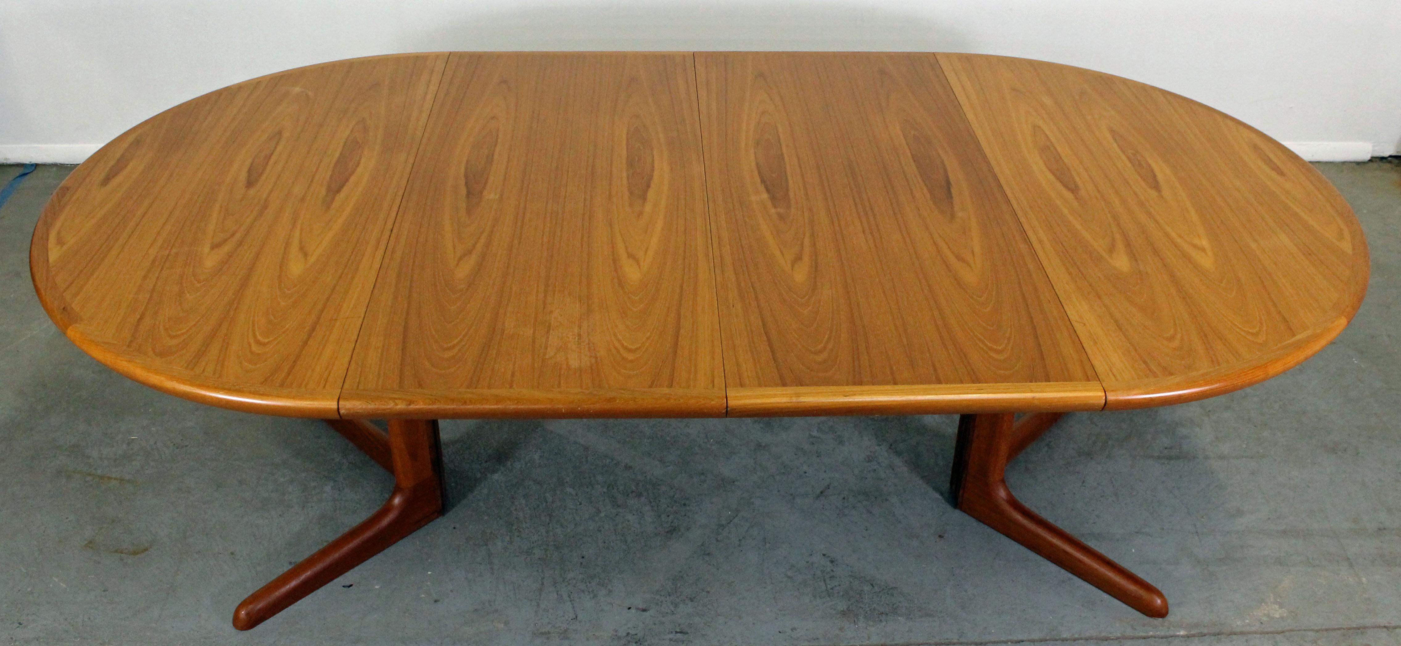 skovby teak dining table
