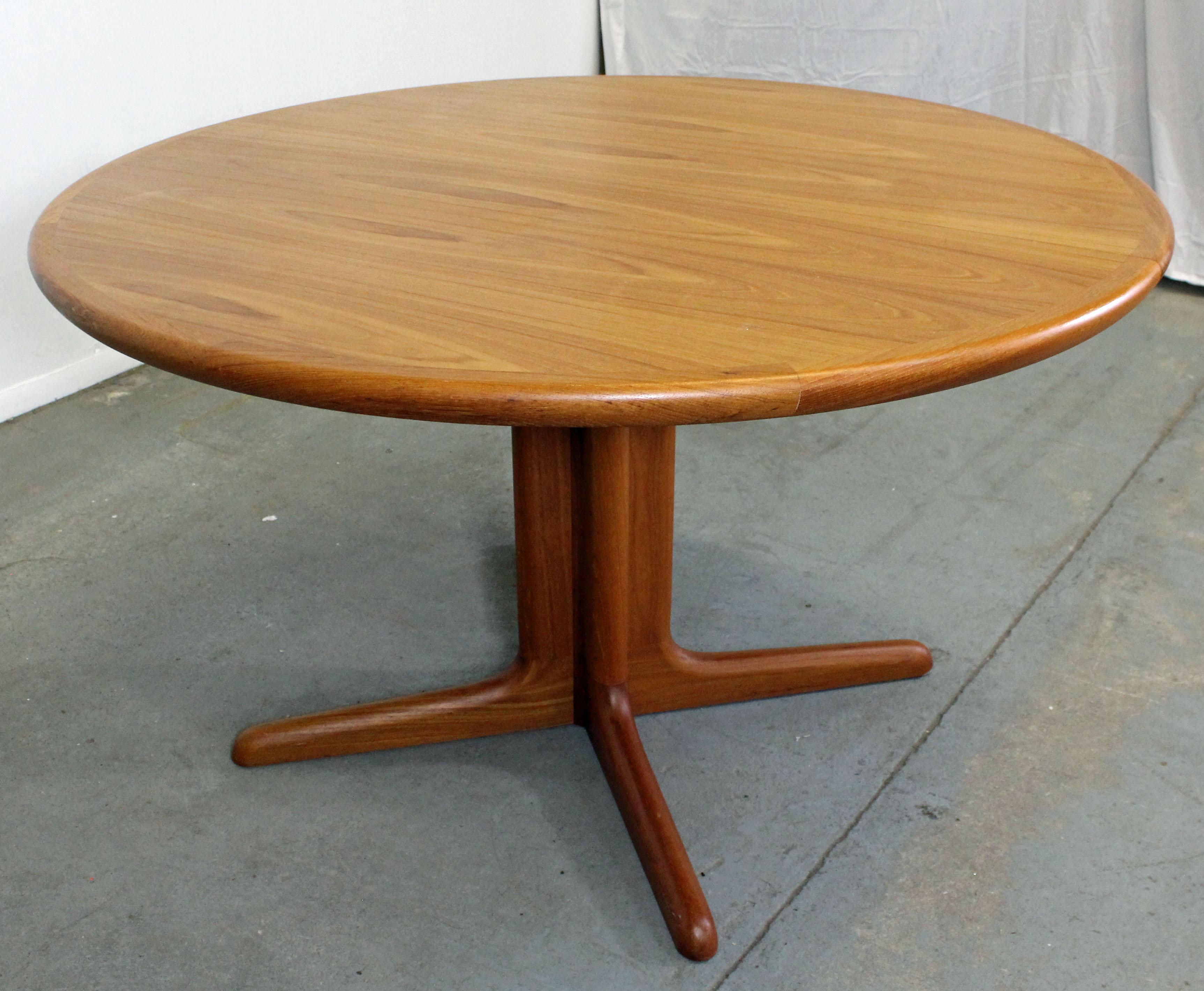 Scandinavian Modern Danish Modern Skovby Teak Extendable Dining Table