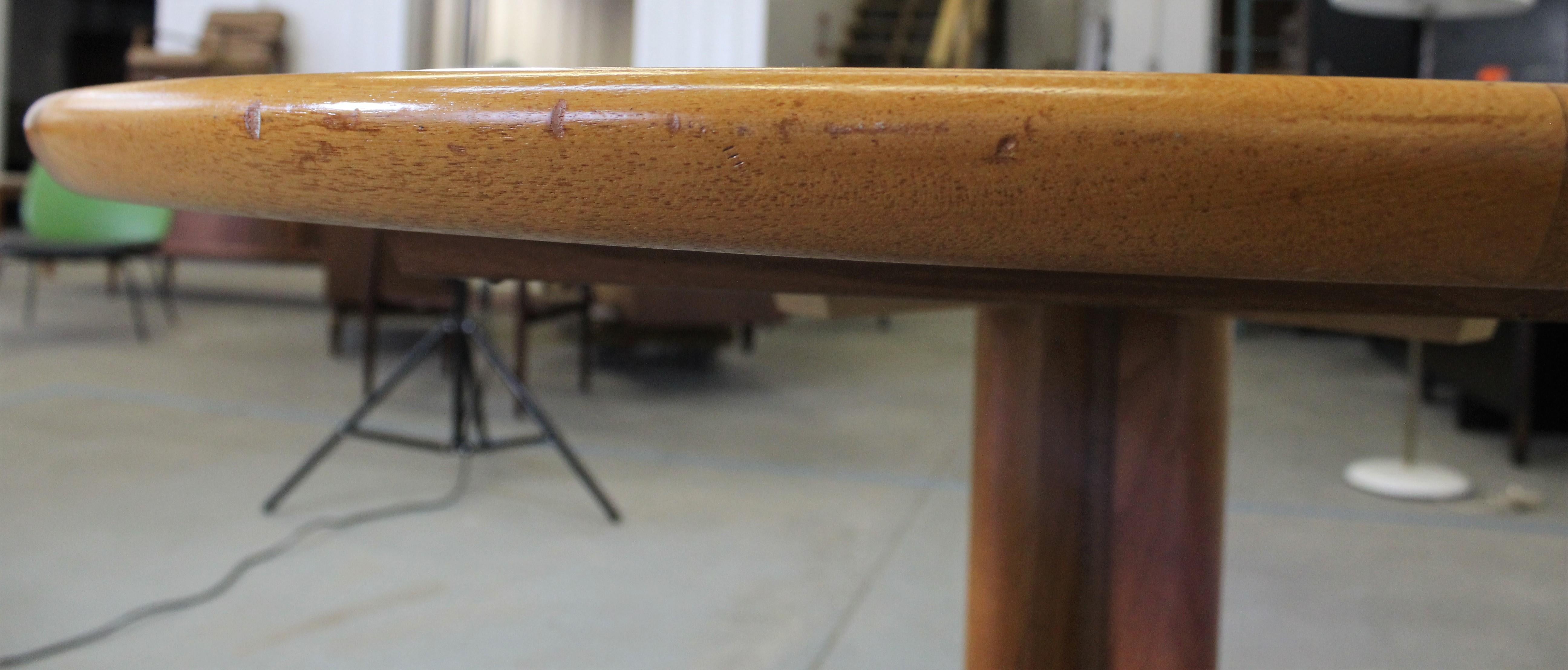 Danish Modern Skovby Teak Extendable Dining Table 2