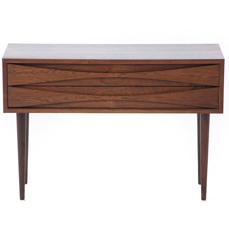 Danish Modern Arne Vodder Occasional Chest with Sculptural Handles