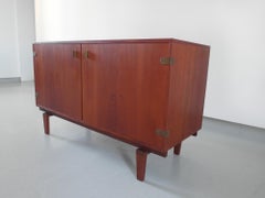 Danish Modern Small Teak Sideboard by Peter Løvig Nielsen, Denmark, 1960s