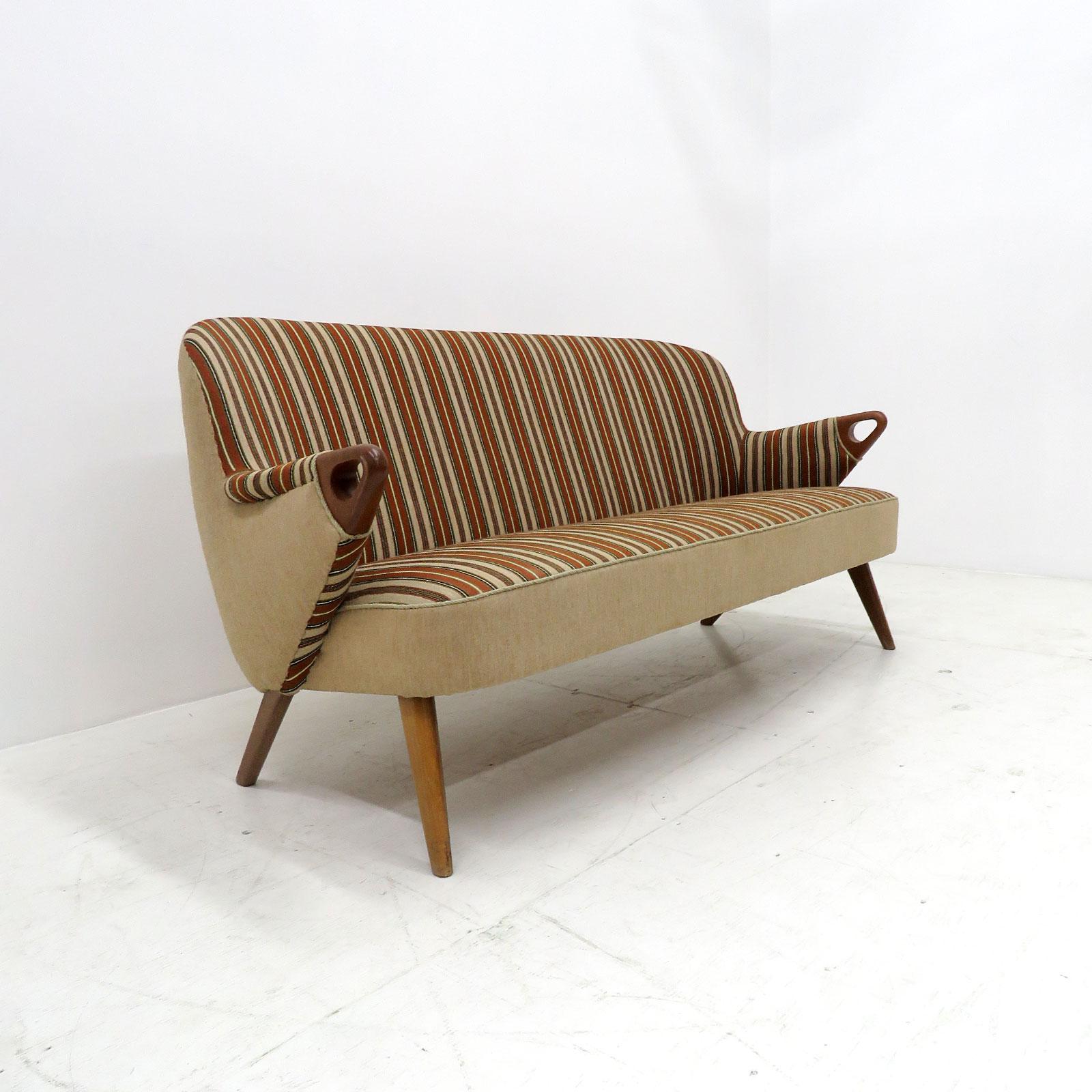 Sofá moderno danés, 1950 Escandinavo moderno en venta