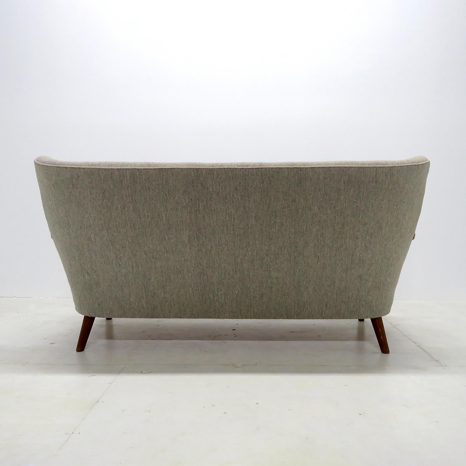 Upholstery Danish Modern Sofa by DUX, 1940