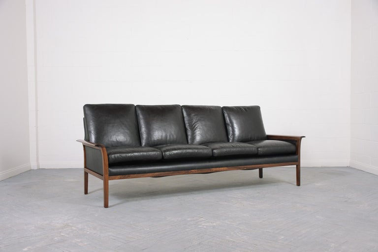 Danish Modern Sofa by Illum Wikkelsø For Sale 1