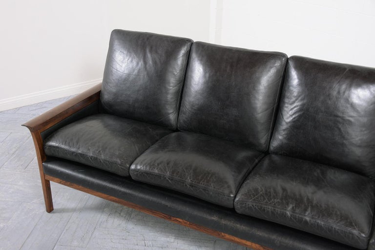 Danish Modern Sofa by Illum Wikkelsø For Sale 2