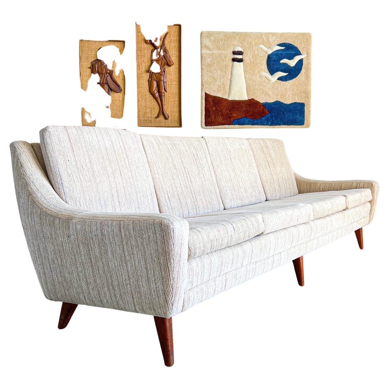 Danish Modern Sofa and Chair Set at 1stDibs