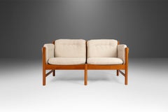 Danish Modern Sofa / Loveseat by Jydsk Mobelvaerk in Teak and New Fabric, 1960's