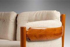 Danish Modern Sofa / Loveseat by Jydsk Mobelvaerk in Teak and New Fabric, 1960s