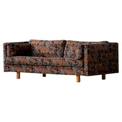 Danish Modern, Sofa with Vintage Patterned Upholstery by Søren Lund, 1970s