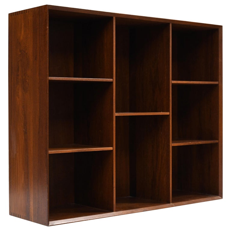 Danish Modern Solid Teak Bookcase by Peter Hvidt and Orla Mølgaard