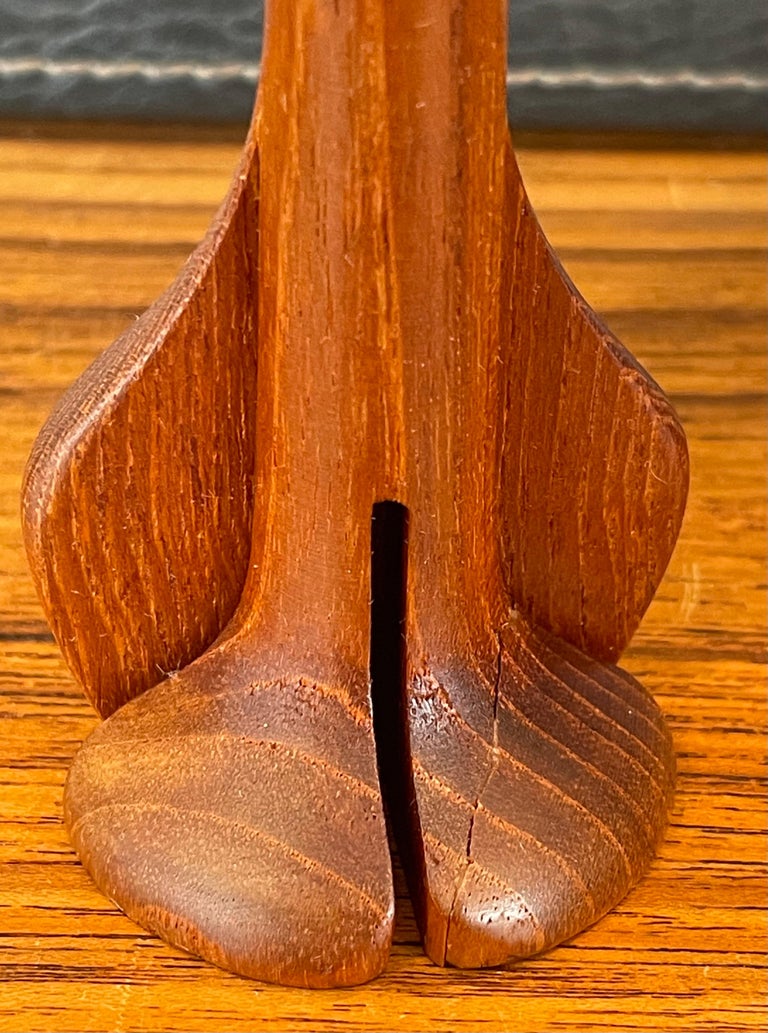 Danish Modern Solid Teak Carved Lion Toy / Lint Brush, Bojesen Era For Sale at 1stDibs toy brush