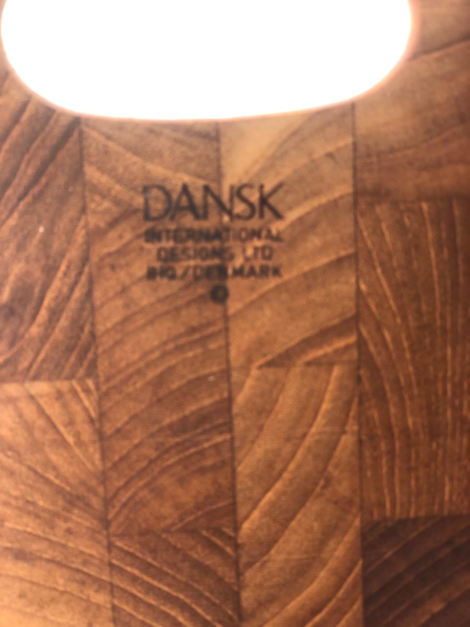 Danish Modern Solid Teak Cheese and Crackers Tray by Dansk Quistgaard In Excellent Condition For Sale In San Diego, CA