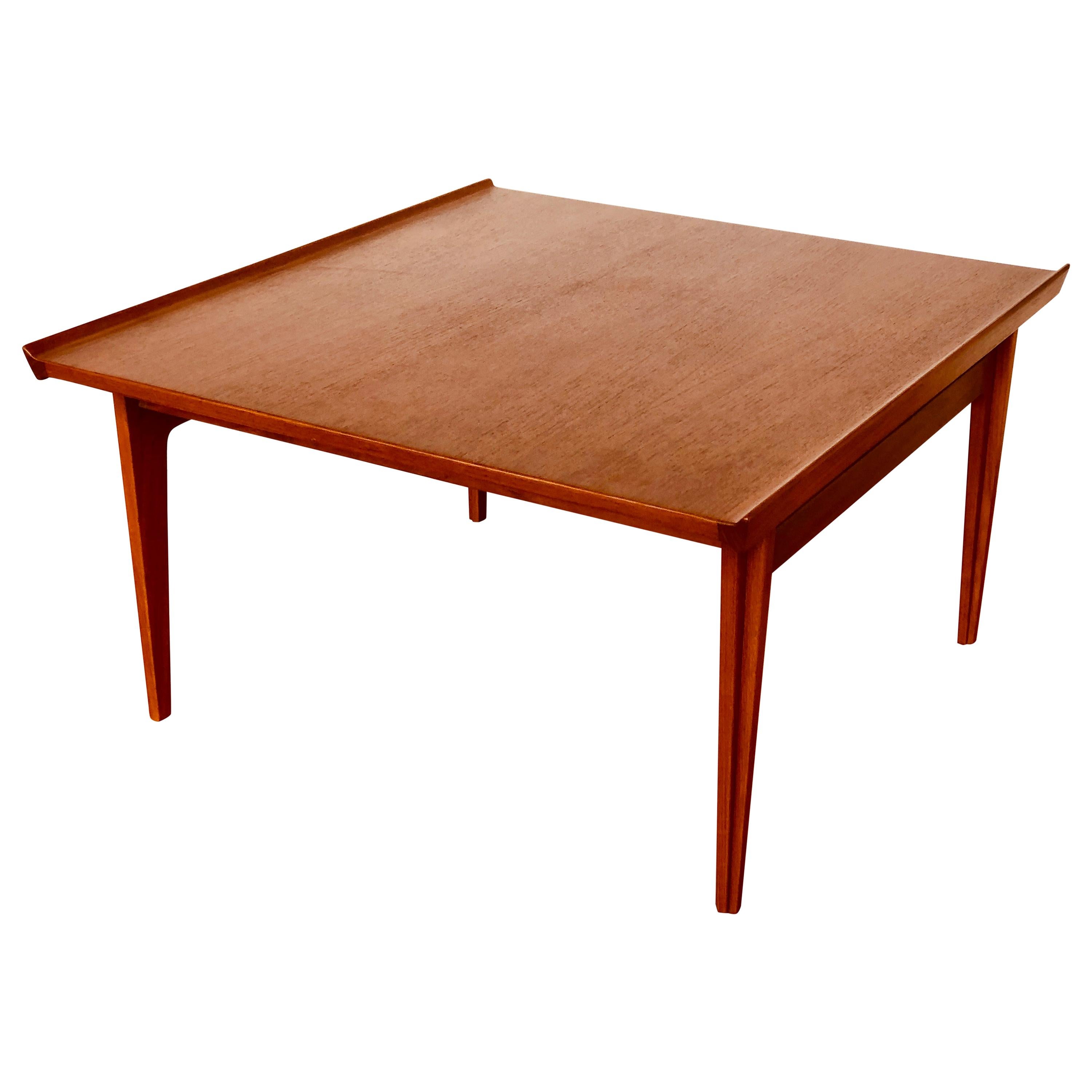 Danish Modern Solid Teak Finn Jhul 500 Couch Coffee Table for France