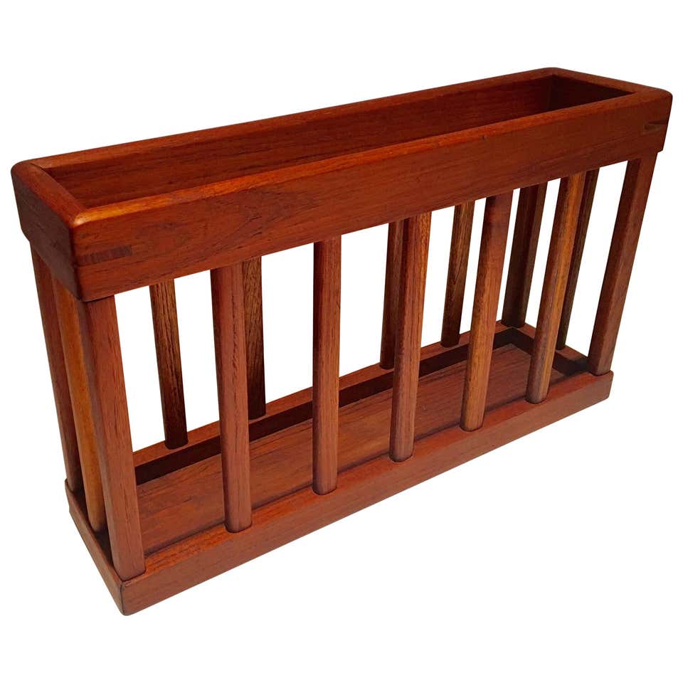 Danish Modern Solid Teak and Aluminum Rods Trivet Hot Plate For Sale at ...