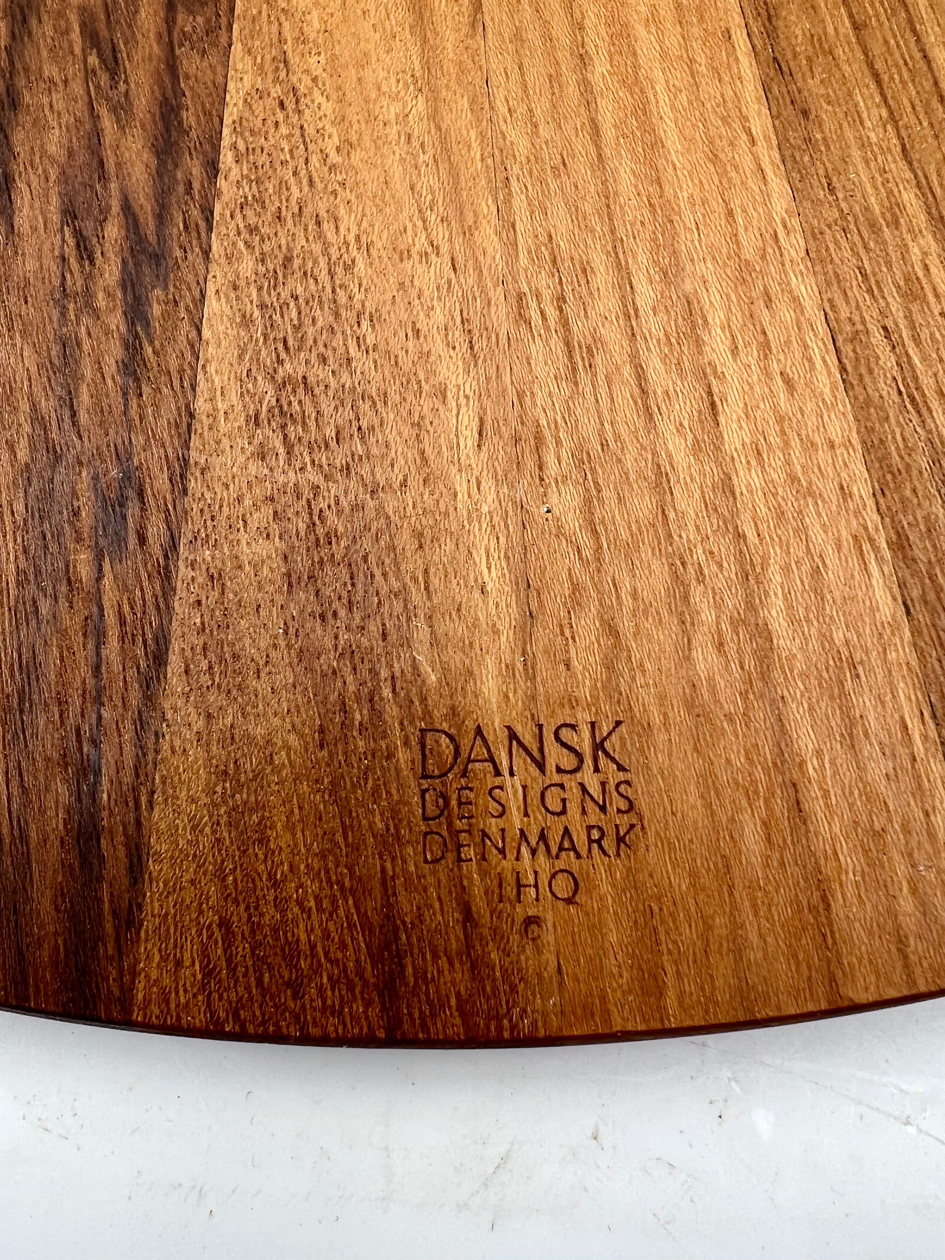 Danish Modern Solid Teak Rare Fan Trays Designed by Quistgaard For Dansk 2