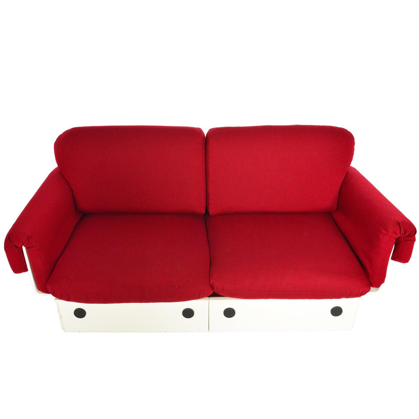 Danish Modern Space Age Loveseat