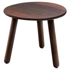 Danish Modern Stained Oak Side Table, Denmark Mid 20th Century