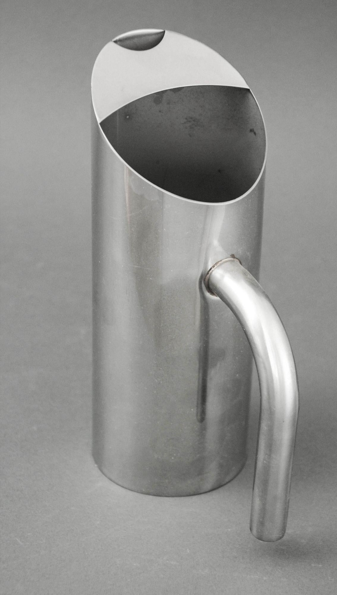 Pichet moderne danois en acier inoxydable Jug Jug 1990 en vente 2