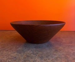 Danish Modern Staved Teak Bowl by Digsmed